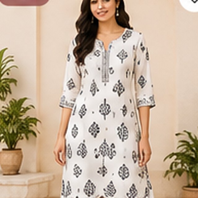 Kurtis fashion image for Sureethi Exports